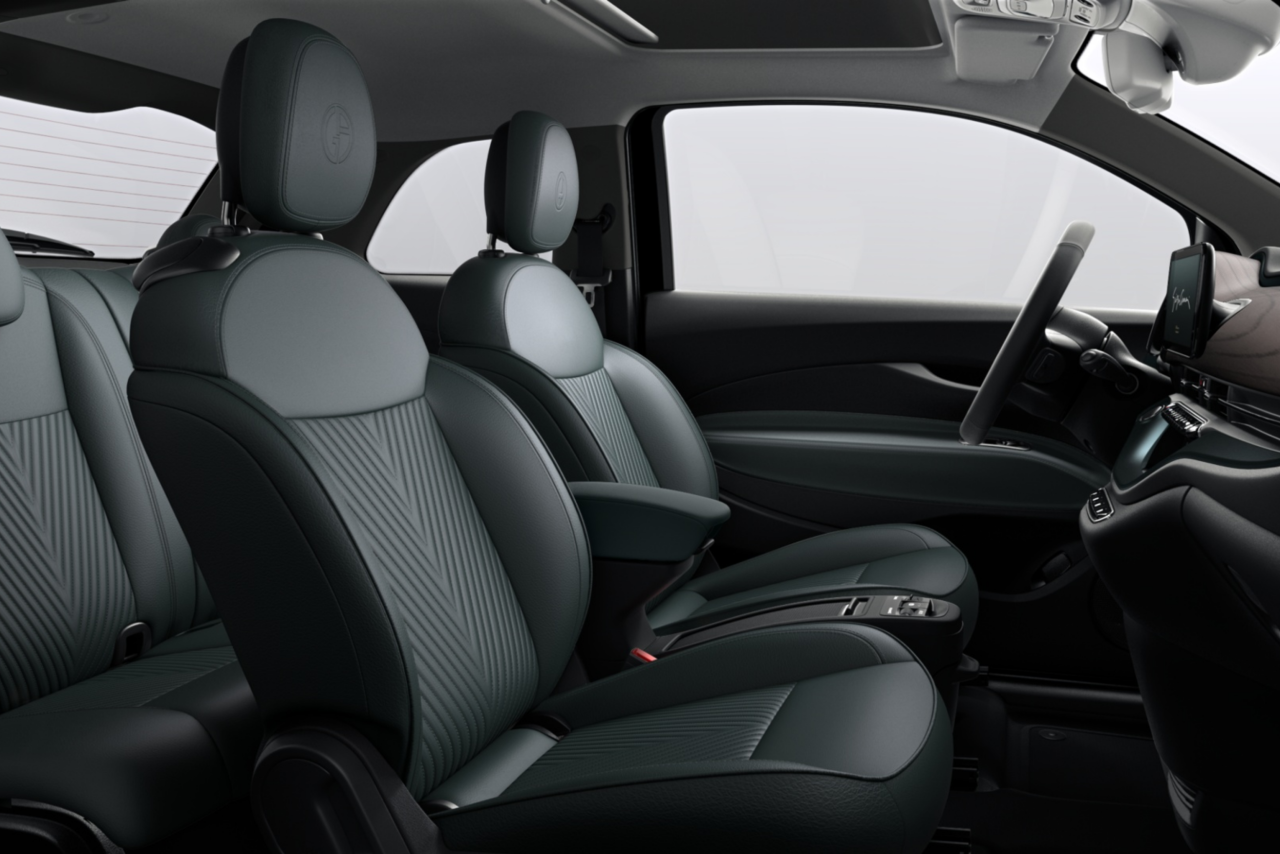 Exterior de Fiat 500e