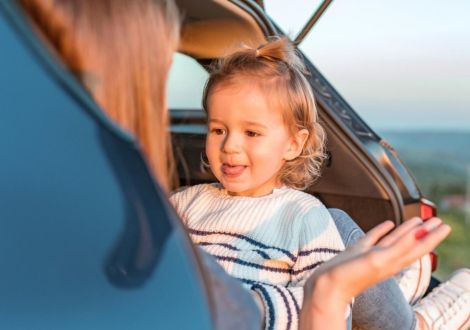 Rutas de invierno con tu automóvil en familia.