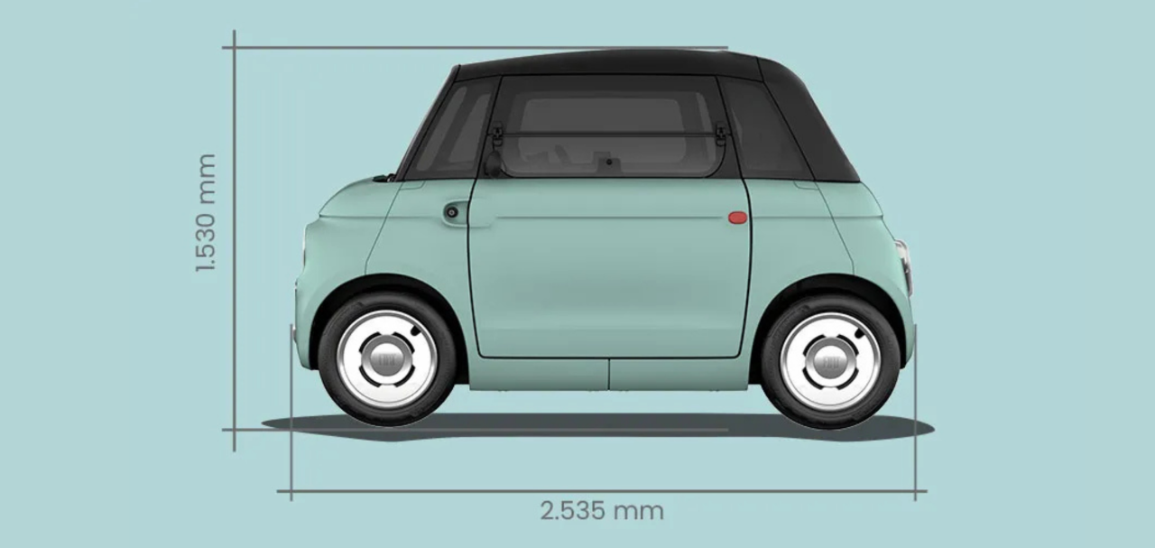 Exterior de Fiat Topolino