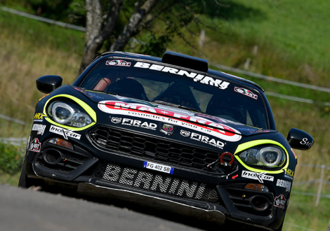 El Abarth 124 rally gana por segundo año consecutivo la FIA R-GT CUP con los italianos Enrico Brazzoli y Manuel Fenoli