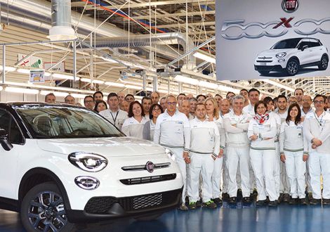El Fiat 500X bate su récord con la unidad número 500.000