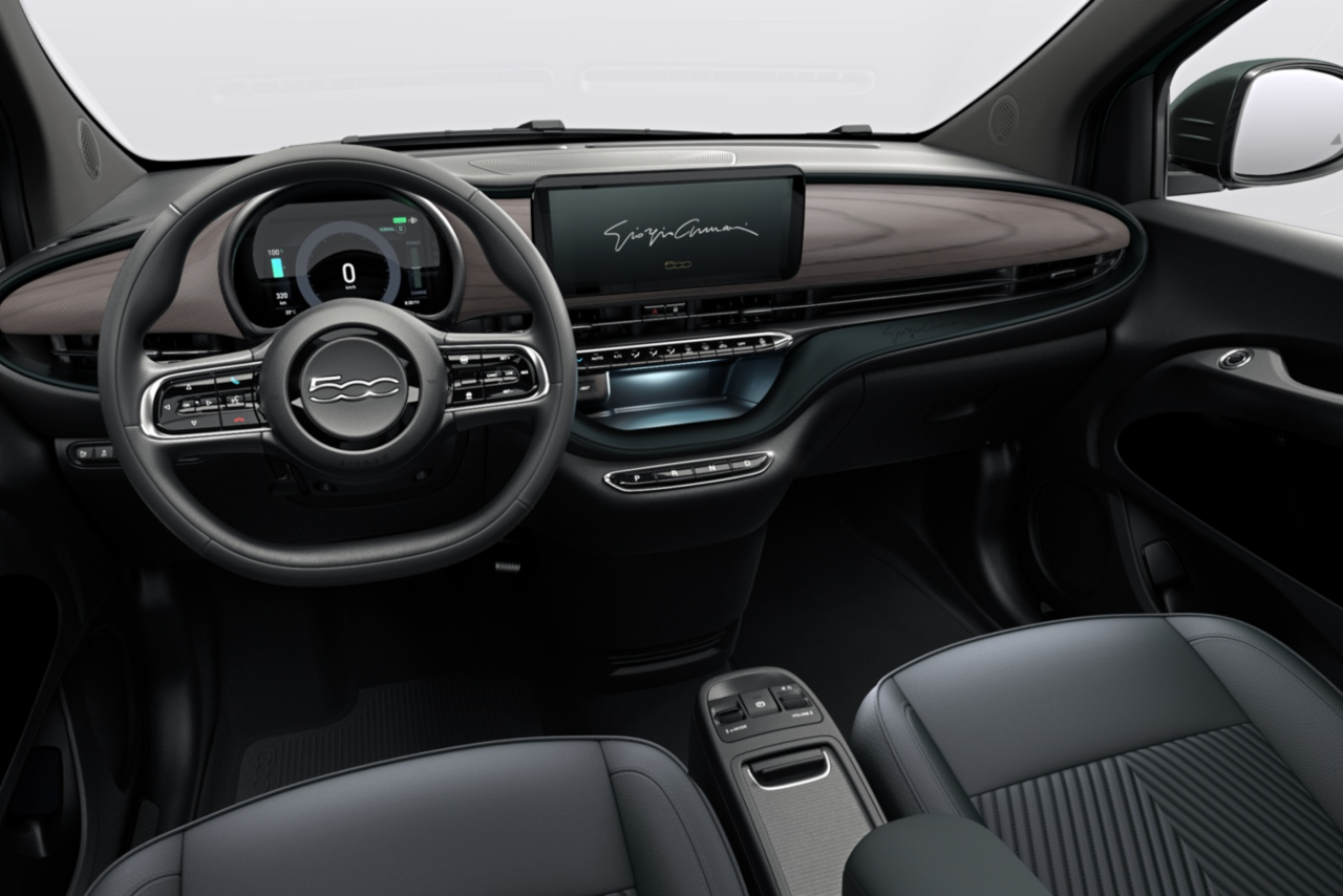 Exterior de Fiat 500e