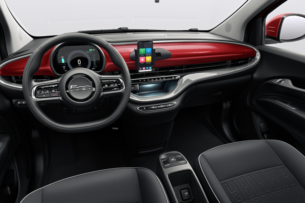 Exterior de Fiat 500e